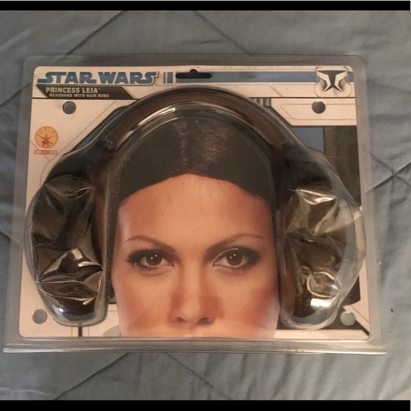 Accessories Princess Leia Headband With Hair Buns Poshmark